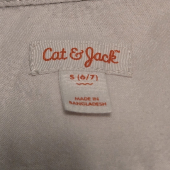 Lot of 2 boys size 6 shirts (OshKosh and Cat & Jack) - Picture 5 of 8